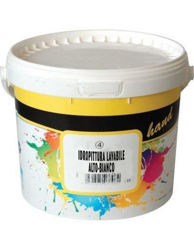 IDROPITTURA LAVABILE ALTO BIANCO HAND