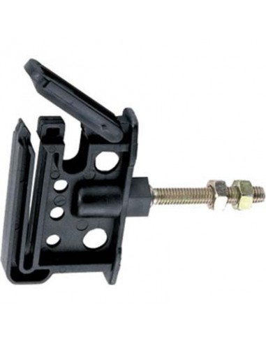 ISOLATORE ELETTRORECINZIONE PIATTO VITE FERRO