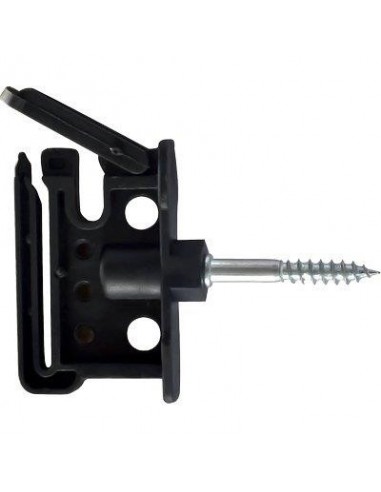 ISOLATORE ELETTRORECINZIONE PIATTO DUO VITE LEGNO