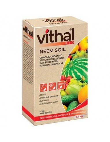 CONCIME GRANULARE NEEM SOIL VITHAL BIO KB