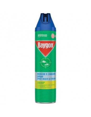 INSETTICIDA MOSCHE E ZANZARE BAYGON