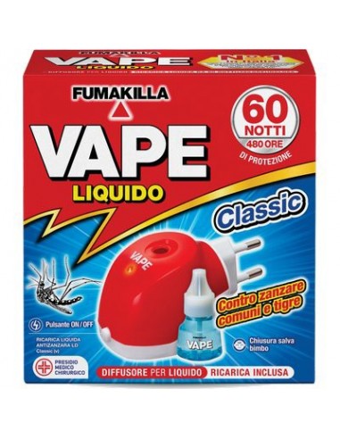 ELETTROEMANATORE LIQUIDO VAPE MAGIC