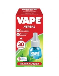 RICARICA LIQUIDA HERBAL ZANZARE VAPE MAGIC