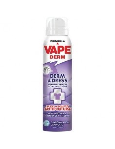 REPELLENTE INSETTI VAPE DERM E DRESS