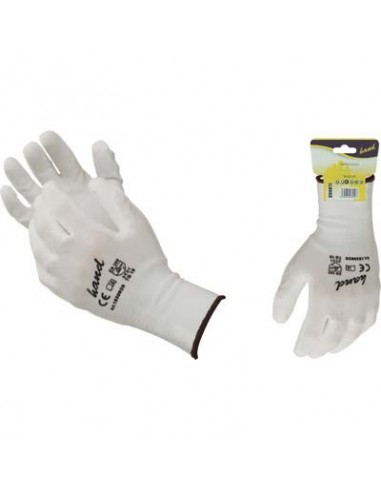 GUANTO POLIURETANO BIANCO HAND