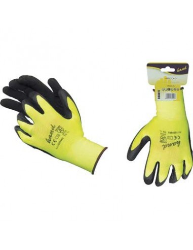 GUANTO LATTICE RUGOSO NERO HAND