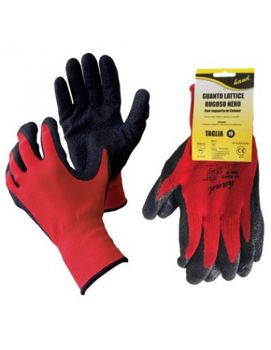 GUANTO LATTICE RUGOSO NERO HV HAND