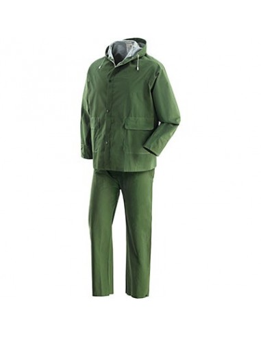GIACCA + PANTALONE IMPERMEABILE PVC PLUVIO