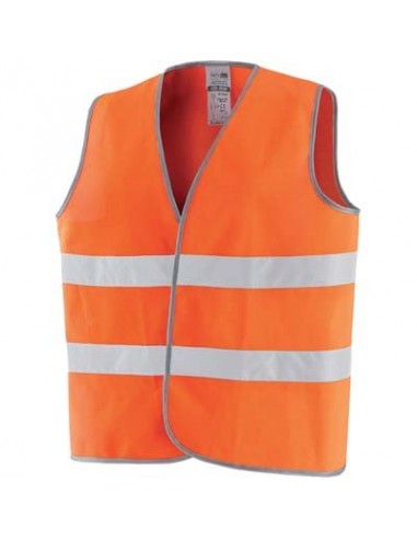GILET ALTA VISIBILITA ARANCIO
