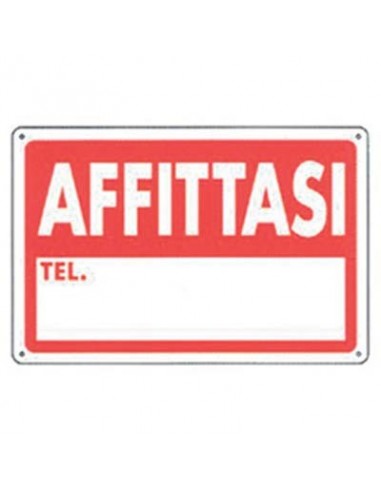 TARGA SEGNALETICA AFFITTASI