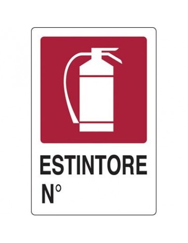 TARGA SEGNALETICA ESTINTORE