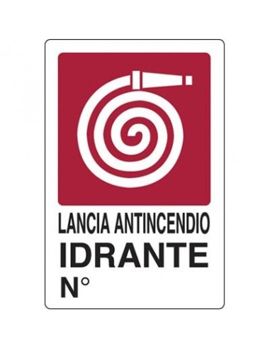 TARGA SEGNALETICA IDRANTE