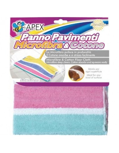 STROFINACCIO PAVIMENTO COTONE + MICROFIBRA APEX