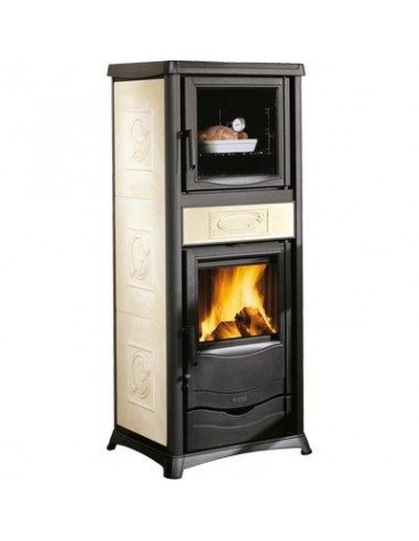 STUFA LEGNA ROSSELLA PLUS FORNO EVO LA NORDICA