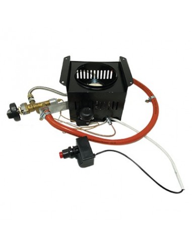 BRUCIATORE STUFA GAS ROUND PATIO DOMUS
