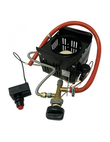 BRUCIATORE STUFA GAS ROUND PATIO DOMUS