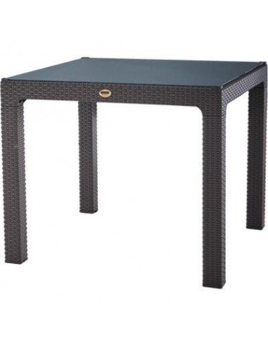 TAVOLO RATTAN KRETA DOMUS