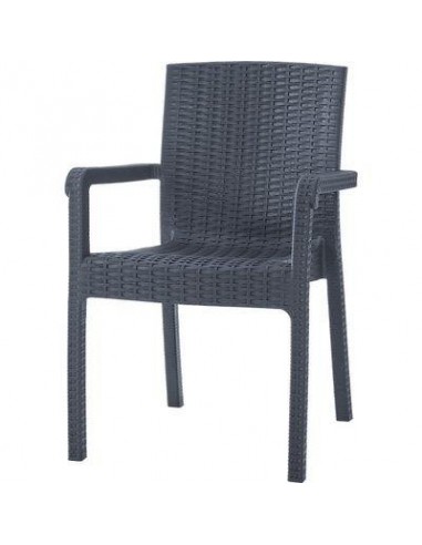 SEDIA RATTAN KRETA + BRACCIOLI DOMUS