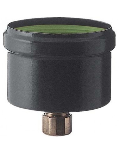 TAPPO + SCARICO CONDENSA PELLET NERO OPACO SAVE