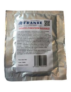 LIEVITO ENOLOGICO ZYMOFERM BAYANUS FRANKE