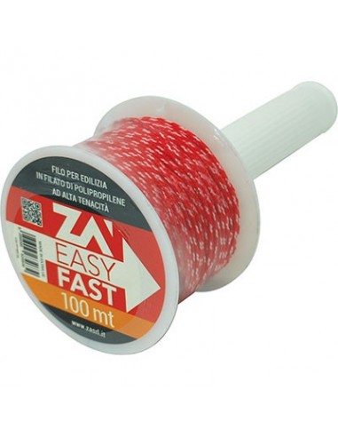 FILO EDILIZIA BIANCO/ROSSO +RIAVVOLGITORE