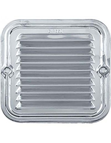 BOCCHETTA AERAZIONE ALLUMINIO QUADRA