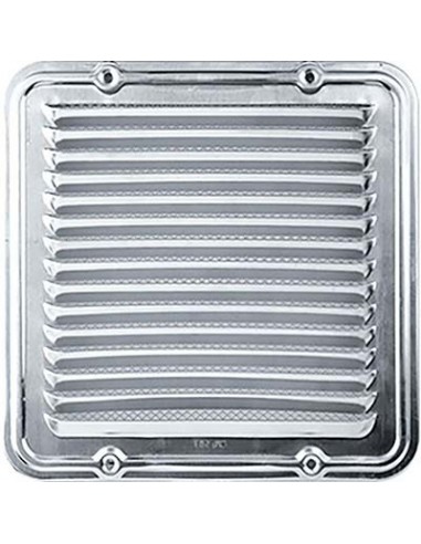 BOCCHETTA AERAZIONE ALLUMINIO QUADRA