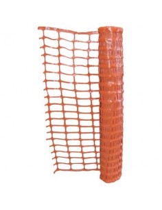RETE PROTEZIONE CANTIERE ARANCIO TENAX