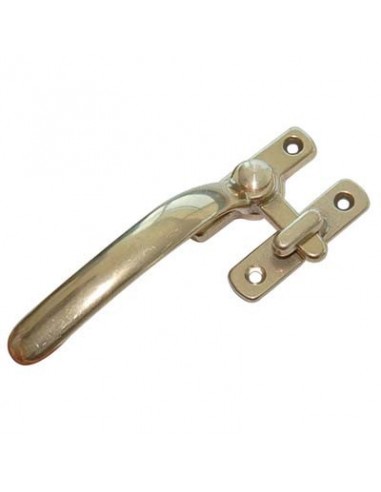 MANIGLIA BLOCCO OTTONE X SERRAMENTI