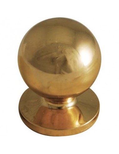 POMOLO OTTONE TORNITO SFERICO