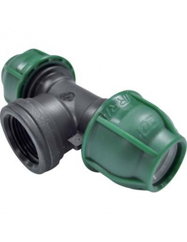 TEE A COMPRESSIONE FILETTO FEMMINA PN10