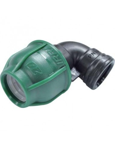GOMITO A COMPRESSIONE FILETTO FEMMINA PN10