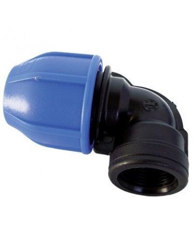 GOMITO A COMPRESSIONE FILETTO FEMMINA PN16
