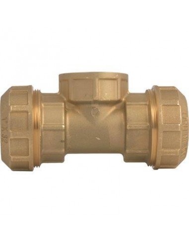 TEE A COMPRESSIONE FILETTO FEMMINA PN25 735 ITAP