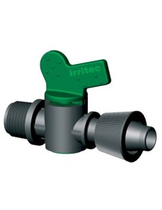 VALVOLA FILETTO MASCHIO X TUBO GOCCIOLANTE IRRITEC