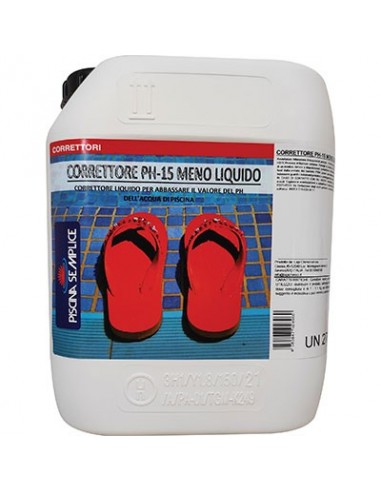 REGOLATORE PH MENO 15% X PISCINA LAPI