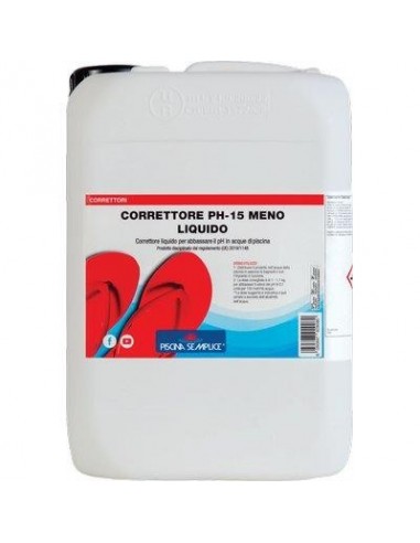 REGOLATORE PH MENO 15% X PISCINA LAPI