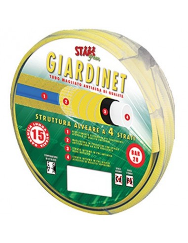 TUBO IRRIGAZIONE MAGLIATO GIARDINET STARS