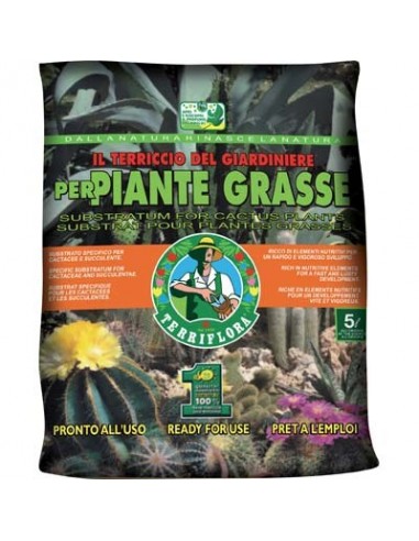 TERRICCIO PIANTE GRASSE TERRIFLORA
