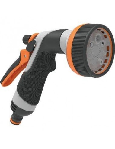 IDROPISTOLA MULTIFUNZIONE PLASTICA GOMMA 8 JET GF