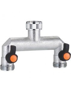 PRESA A RUBINETTO + 2 INNESTI FIL OTTONE CLABER