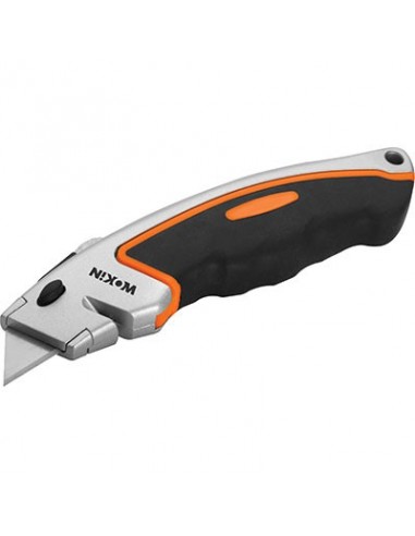 COLTELLO CUTTER ALLUMINIO SOFTGRIP 301319 WOKIN
