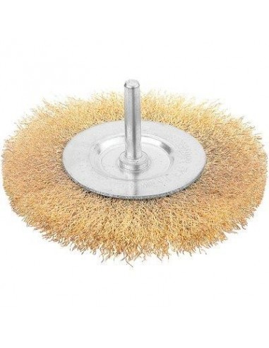 SPAZZOLA ACCIAIO CIRCOLARE + GAMBO 771002 WOKIN