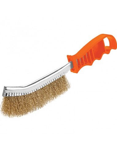 SPAZZOLA SPID ACCIAIO OTTONATO 323010 WOKIN
