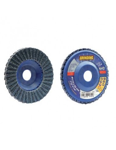 DISCO A LAMELLE RADIALI ZIRCONIO GRINDING