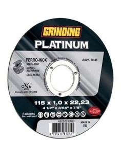 DISCO ABRASIVO TAGLIO FERRO PLATINUM GRINDING