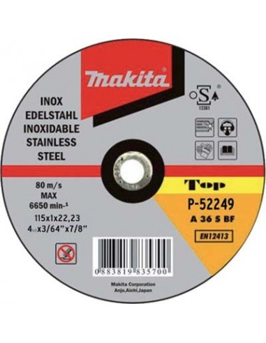 DISCO ABRASIVO TAGLIO FERRO MAKITA