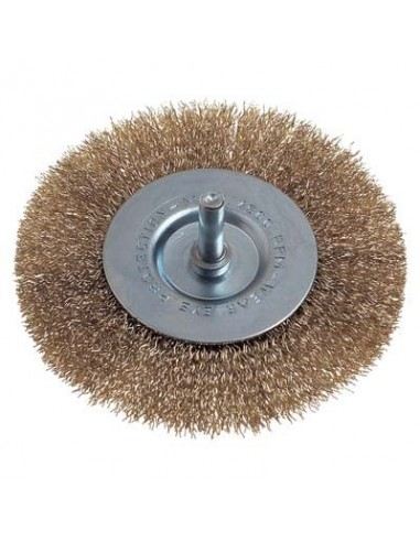 SPAZZOLA ACCIAIO CIRCOLARE + GAMBO PG