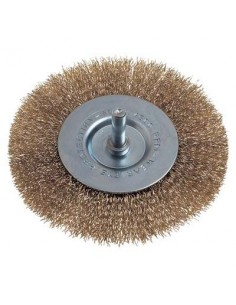 SPAZZOLA ACCIAIO CIRCOLARE + GAMBO PG