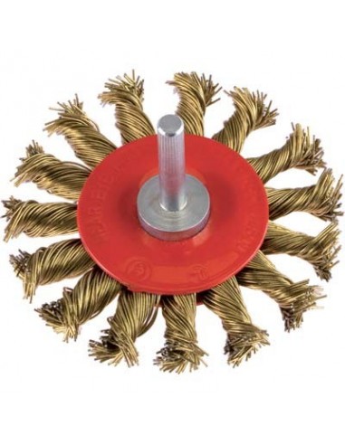SPAZZOLA ACCIAIO RITORTO CIRCOLARE + GAMBO PG